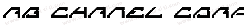 AB Chanel Corpo Regular字体转换